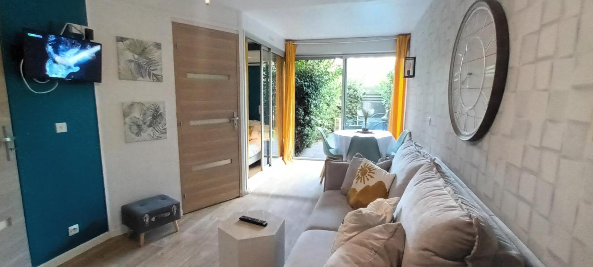 Appartement Cosy A Deux Pas Du Port Saint-Cyprien Kültér fotó